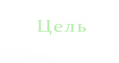 Цель
