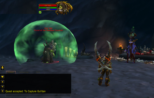 to capture gul'dan