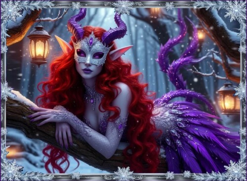 Колдунья из сумрака зимы,погибель запоздалых путников(2)